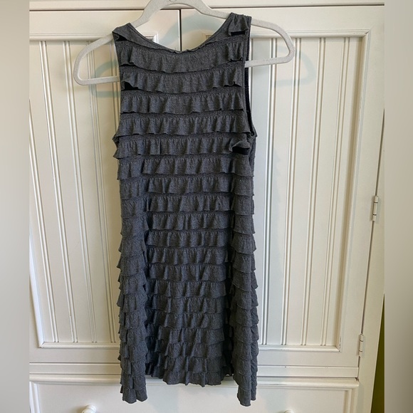 Ruffle mini dress. - Picture 2 of 2